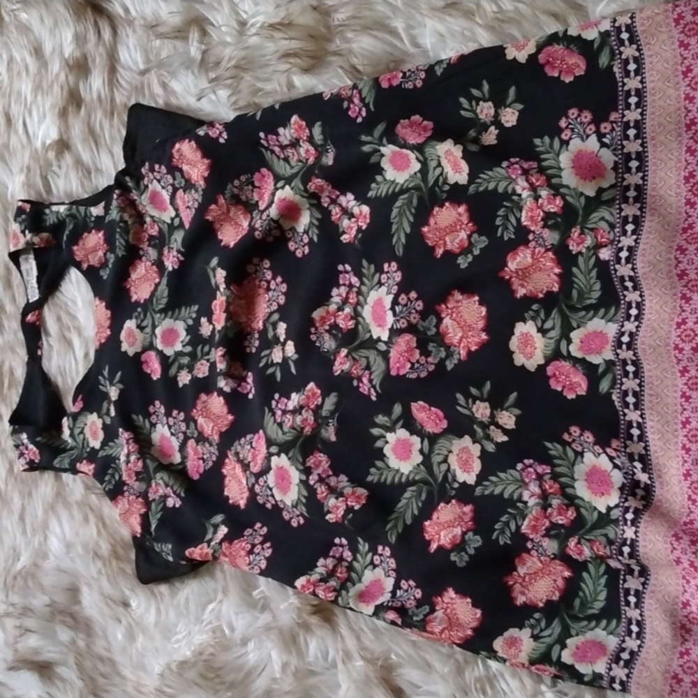 Beautiful floral chiffon dress